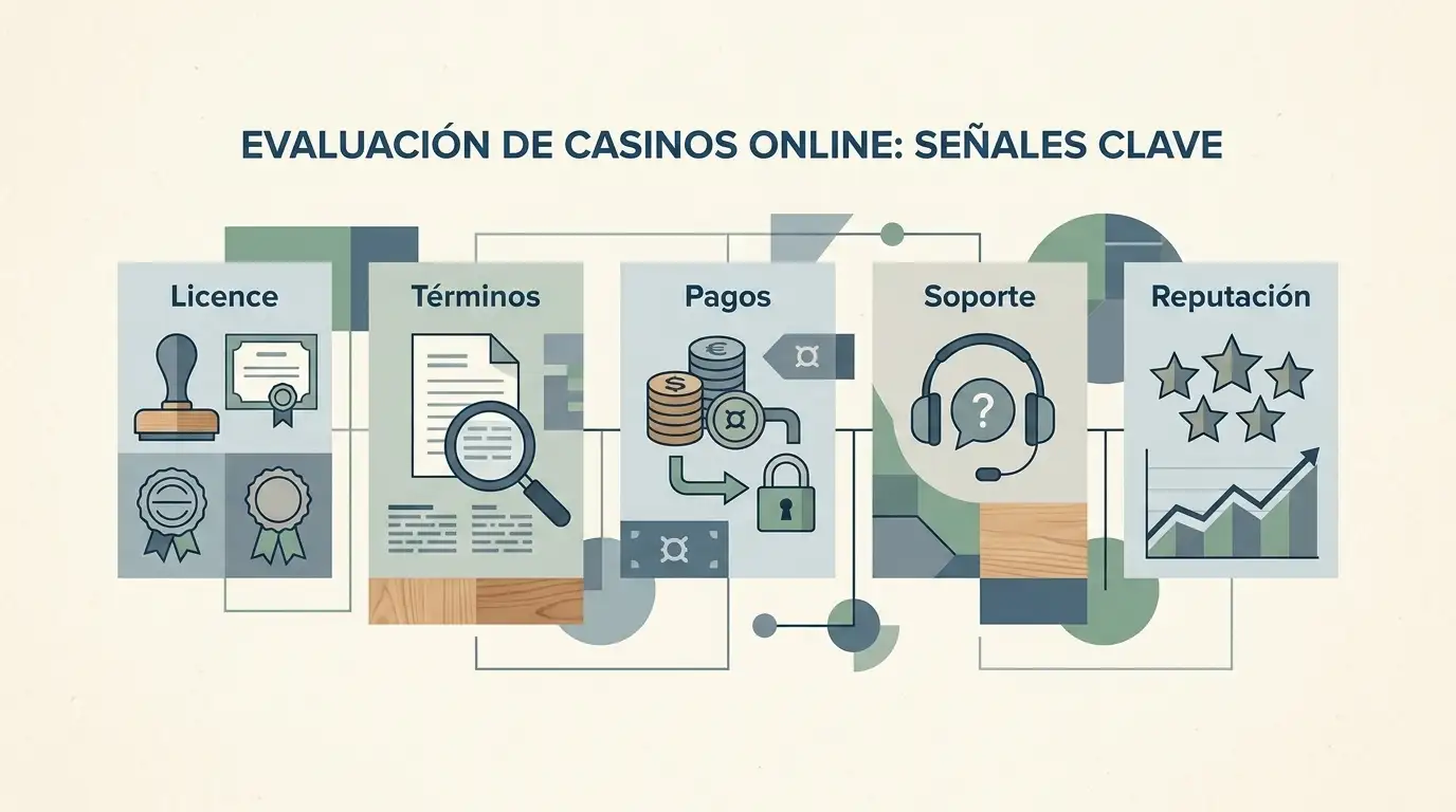 Matriz de señales de confianza para evaluar Baxterbet